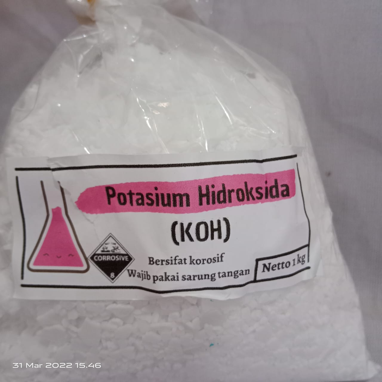 Potassium hydroxide fertilizer material Koh 1 kg Lazada Singapore