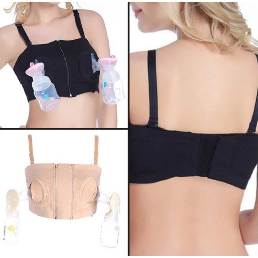 Áo hút sữa rảnh tay Việt Nam freesize (Chất đẹp - có dây quai)