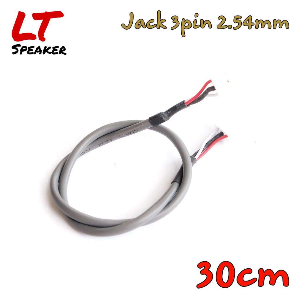 Jack tín hiệu PH2.54 3 Pin dài 10cm, 20cm, 30cm  LT Speaker