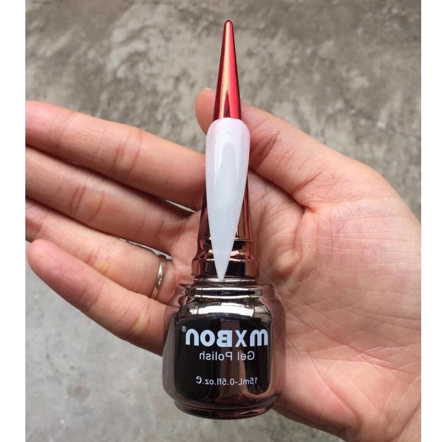 Sơn Gel Trắng Đen Sữa Gạo Mxbon Hot - sinailmi