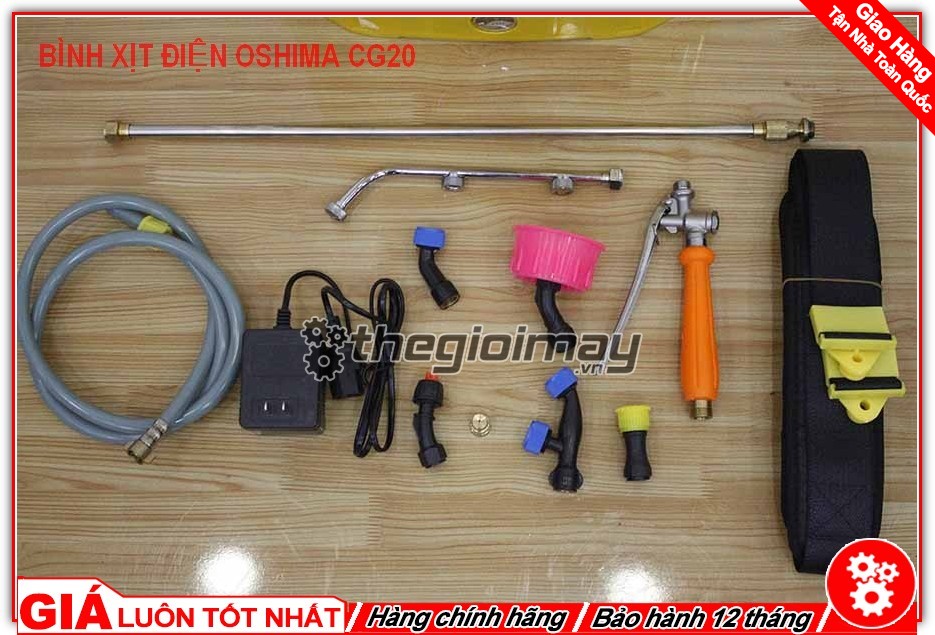 [HCM]Bình xịt điện oshima CG 20
