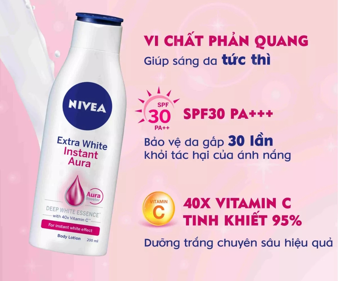 Sữa dưỡng thể NIVEA 200ml/250ml