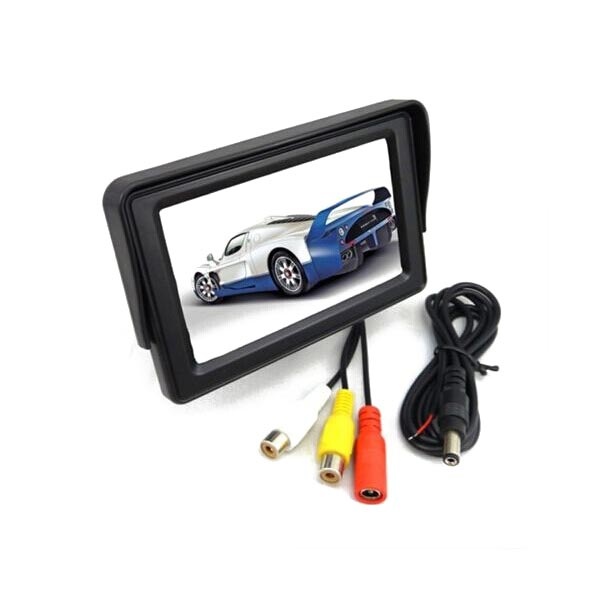 Lcd Rear View Custom 4.3 Inch TFT Motors LCD Car Rear View Monitor Color Screen For CCTV ...