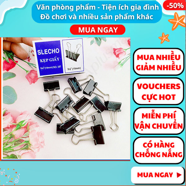 Combo 2 hộp kẹp bướm ,kẹp giấy ,kẹp tập vở , kẹp giấy giá rẻ , dụng cụ học tập , đồ dùng học tập, Aplusmart