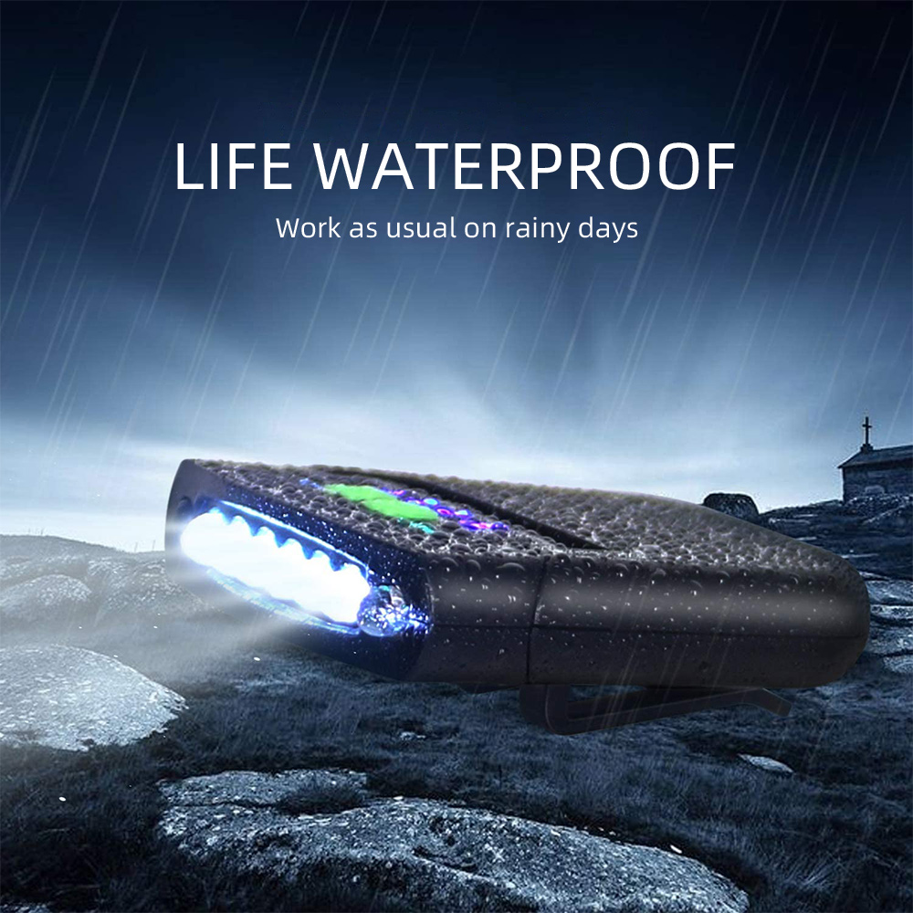 [In Stock] Original LED Clip on Cap Lights USB Rechargeable Cap Flashlight Clip  Intelligent Sensor Light Waterproof Ultra Bright Hands-Free Hat Light Flashlight Headlamp for Fishing Camping Hand Work