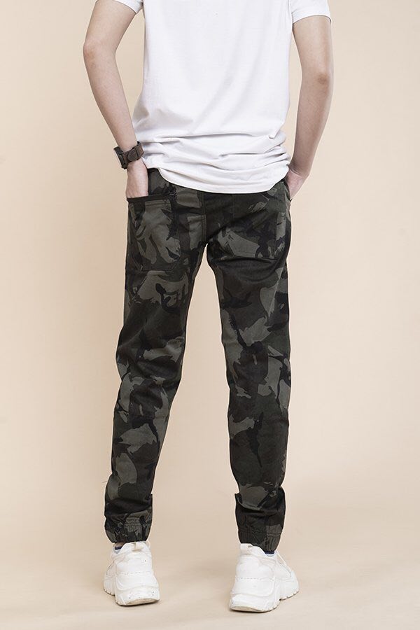 quần jogger nam （·rằn ri lính)