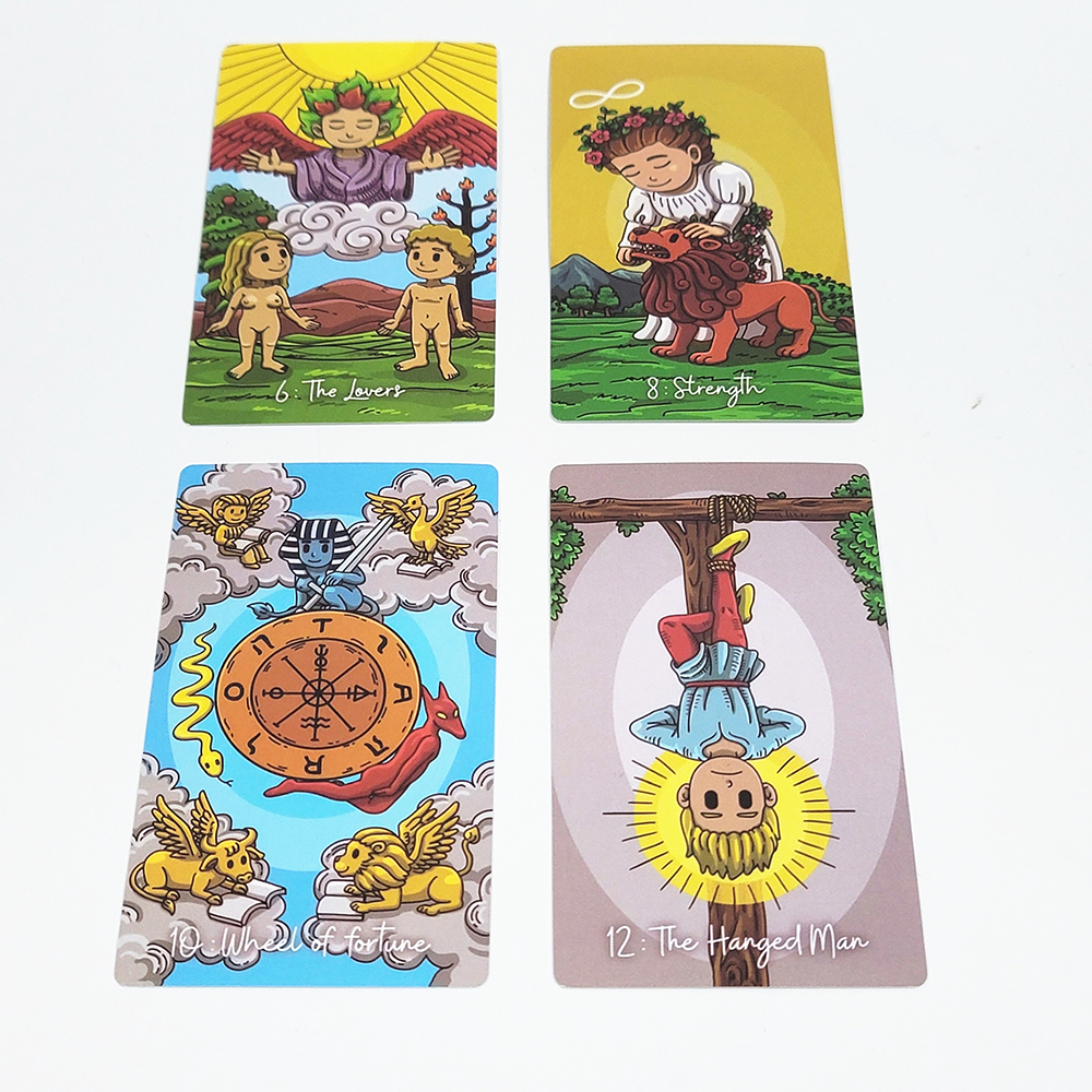 [Size Gốc] Bộ Bài Smithtiny Tarot 78 Lá Bài Tặng Đá Thanh Tẩy