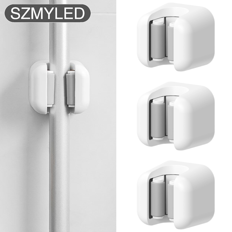 3pcs Mop Hanger Anti-slip No-drilling Wall Mounted Mop Grippers Organizers For Kitchen Garage Laundry Room