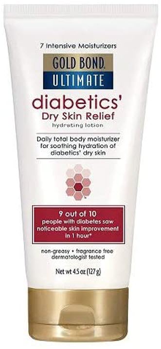 gold bond ultimate hydrating lotion diabetics dry skin relief