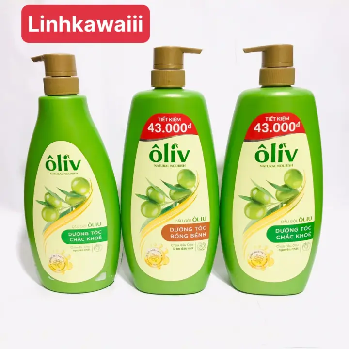 Dầu Gội Ôliv Nuôi Dưỡng Tóc Bồng Bềnh/ Chắc Khỏe (650ML- 1L)