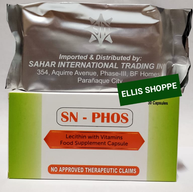 SN Phos Essential Phospholipids Lecithin with Vitamins Food