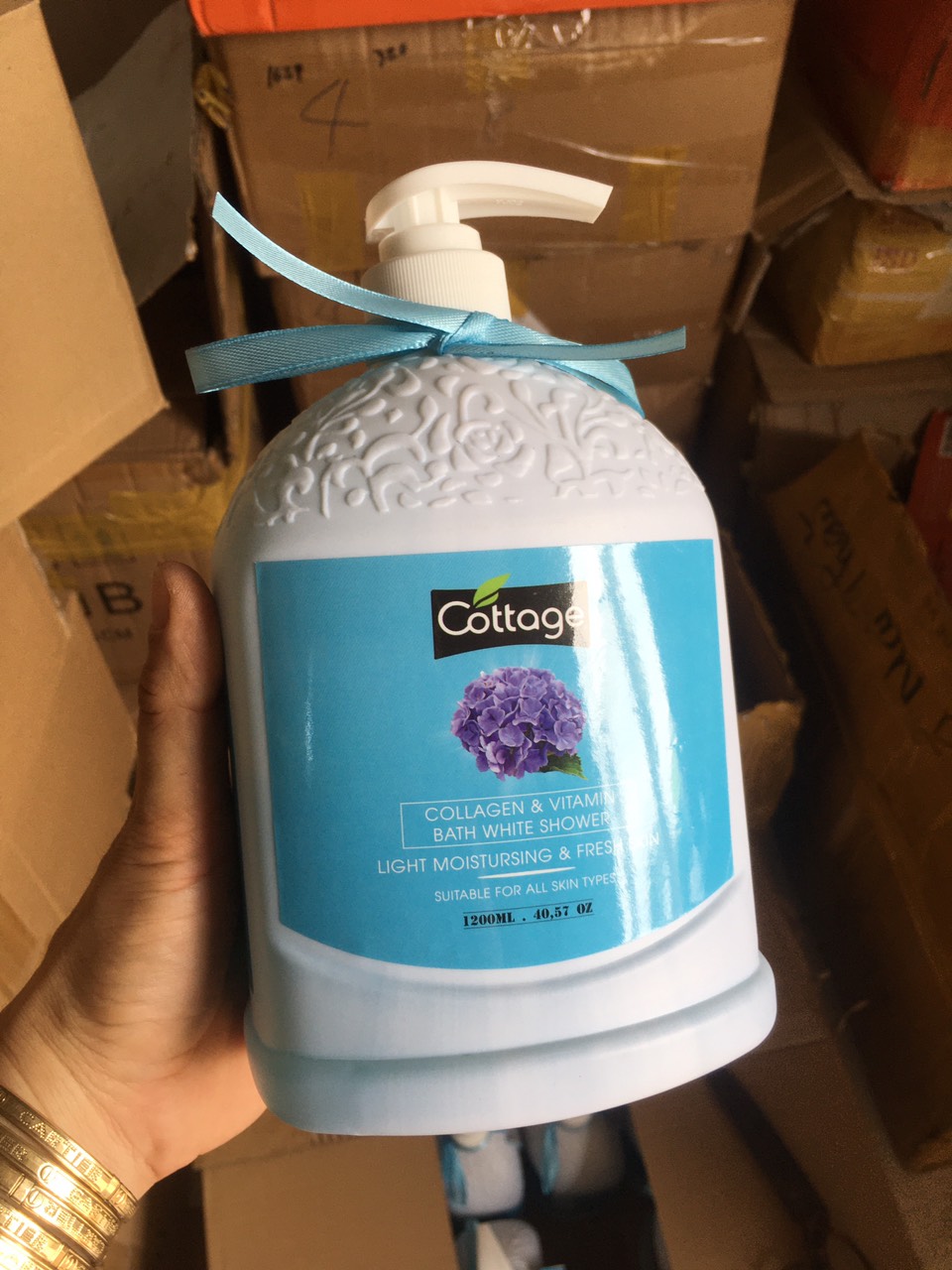 SỮA TẮM COTTAGE MẪU MỚI 1200ML