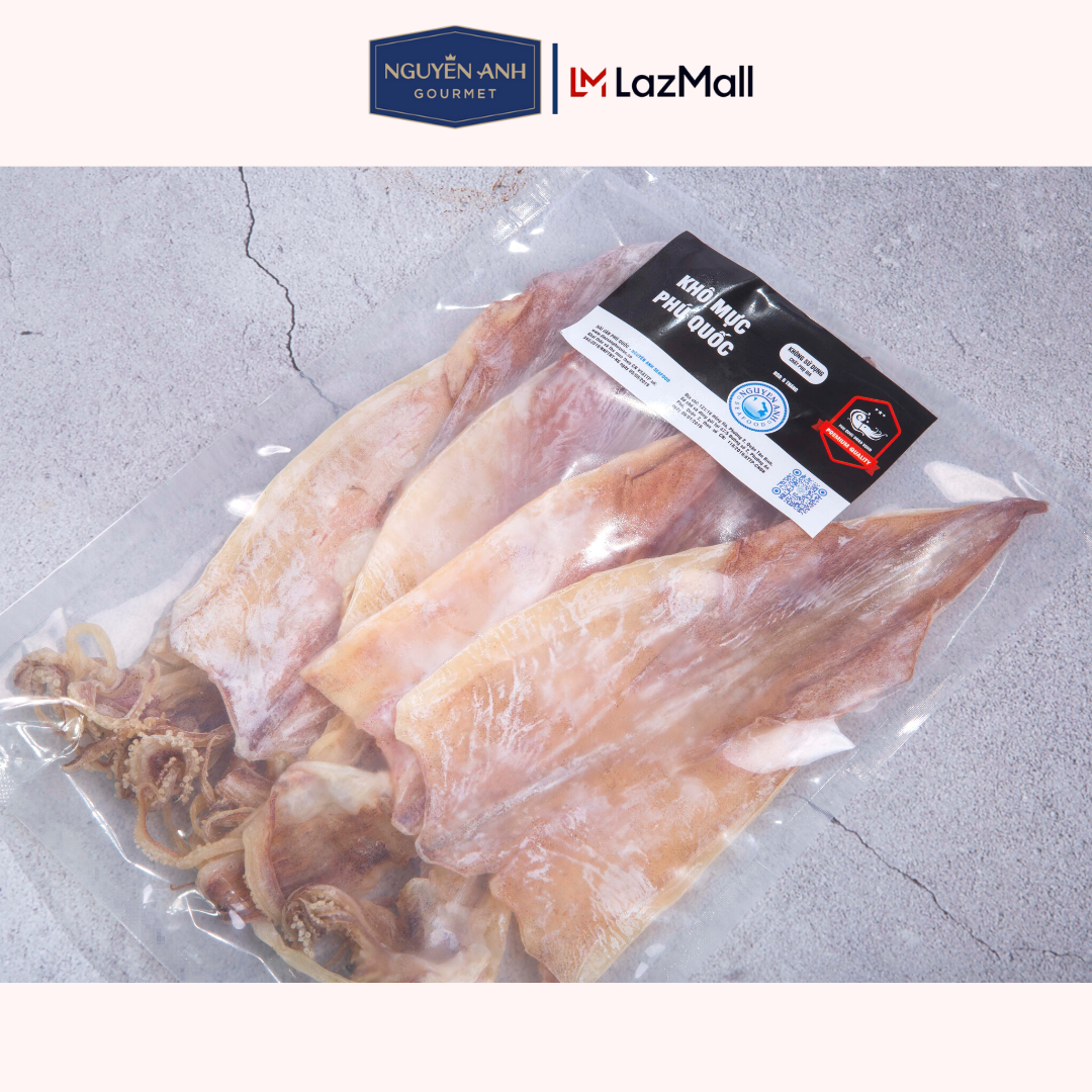 Mực khô Phú Quốc 500Gr size 15-20 con