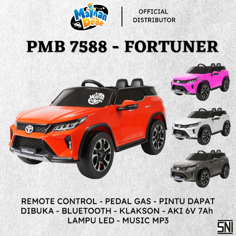 Mobilan Aki Fortuner Remote Control Car Price Mobil Aki Anak