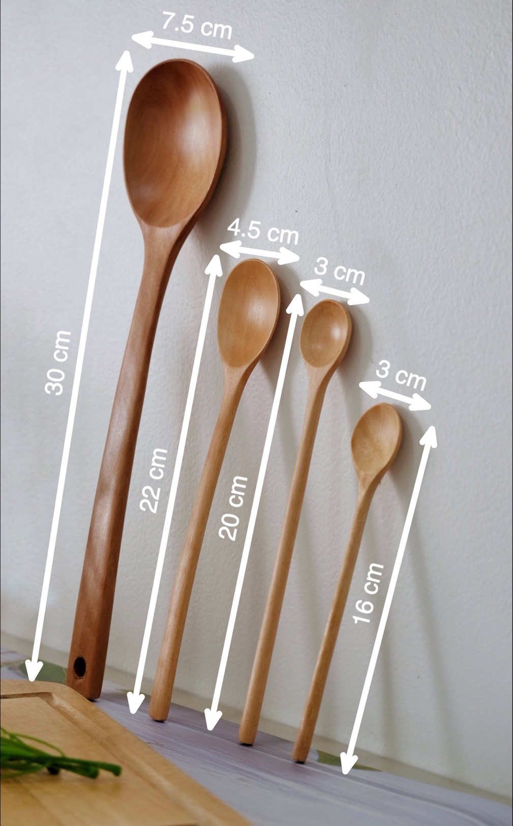 Thìa muỗng gỗ tròn - Hàng xuất khẩu