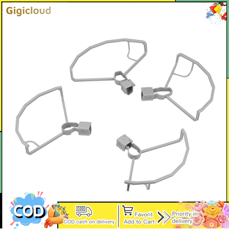Propeller Guard Compatible For DJI Mini 3 / Mini 3 Pro Drone Anti-Collision Props Protector Blades Bumper Safety Accessories