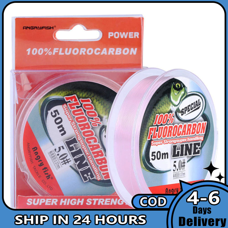 2-30lb Fluorocarbon Fishing Line Invisible Abrasion-resistant