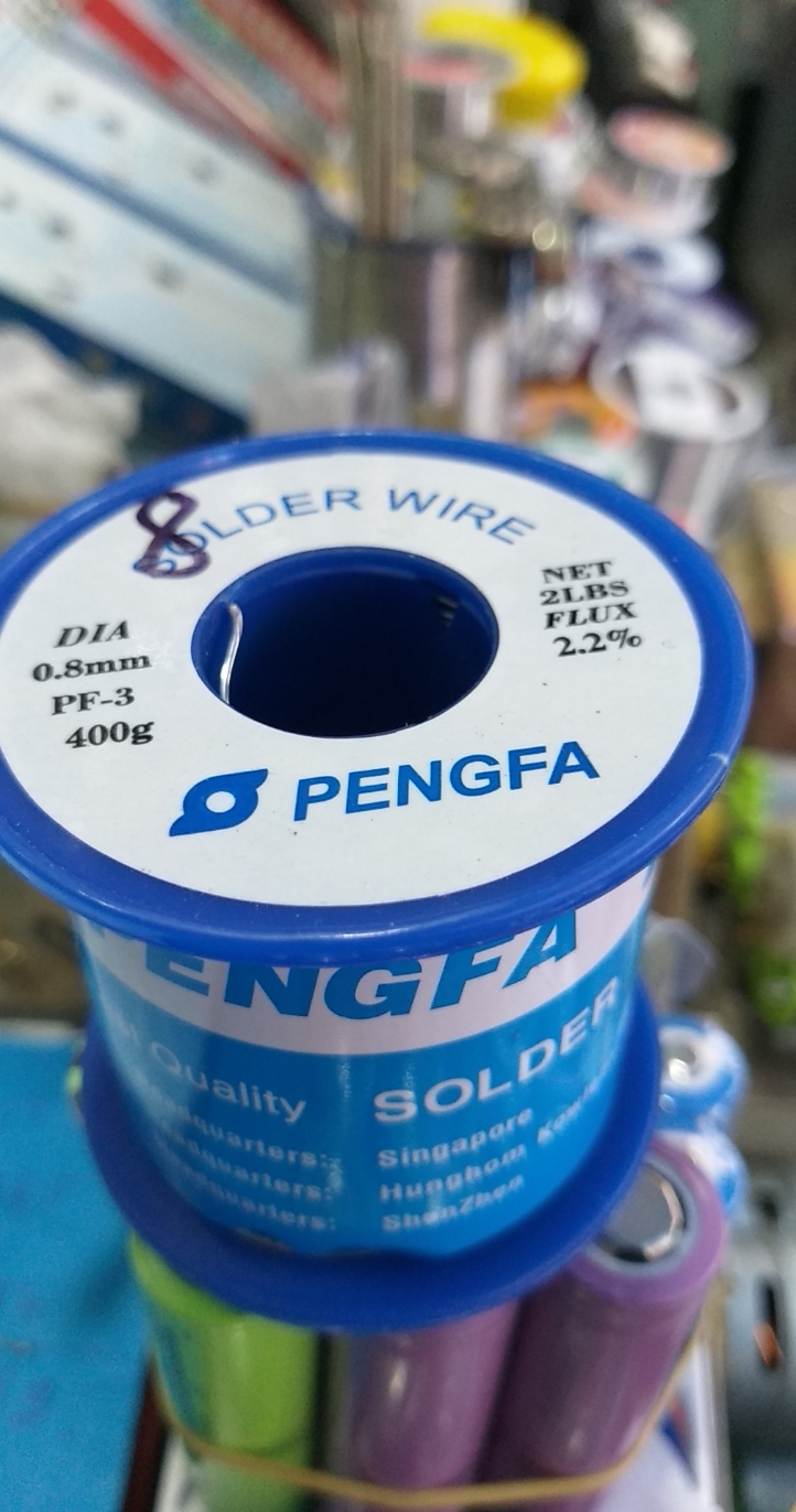 Thiếc hàn pengfa loại 400g 0.8mm