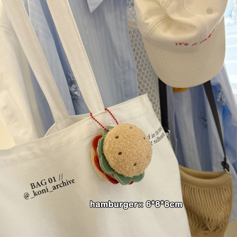 Cartoon%20Plush%20Hamburger%20Cake%20Sandwich%20Keychain%20Simulated%20Food%20Doll%20Keyring%20Bag%20Pendant%20Backpack%20Hanging%20Decoration%20Key%20Holder%20-%20Image%204