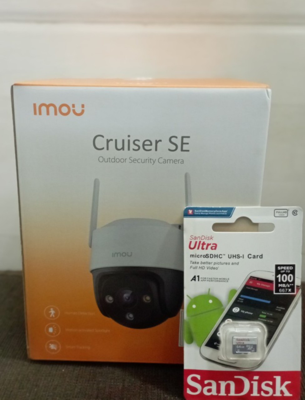 Camera Wifi IMOU S41FP 4.0MP Hoặc S21FP 2.0MP ngoài trời chống nước, xoay 360độ, Có Míc , Chính hãng Imou Việt Nam