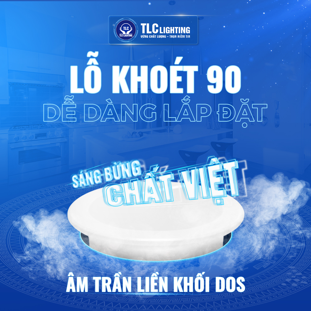 Đèn Led Âm Trần led downlight 3 chế độ màu 7w, 9w Cao cấp