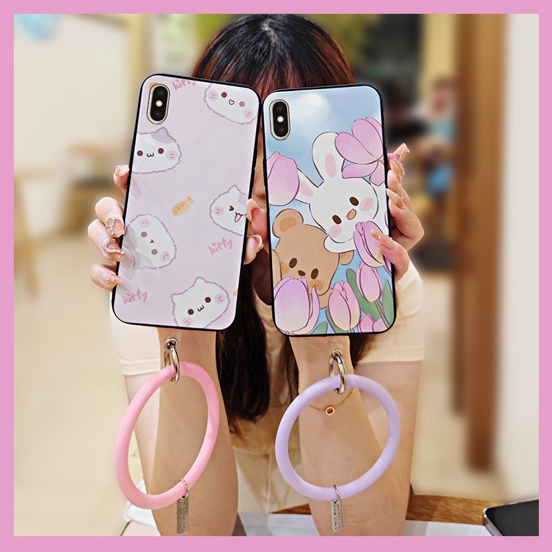 Cartoon%20Dirt-resistant%20Phone%20Case%20For%20iphone%20X/XS%20heat%20dissipation%20funny%20cute%20soft%20case%20solid%20color%20Waterproof%20youth%20-%20Image%207