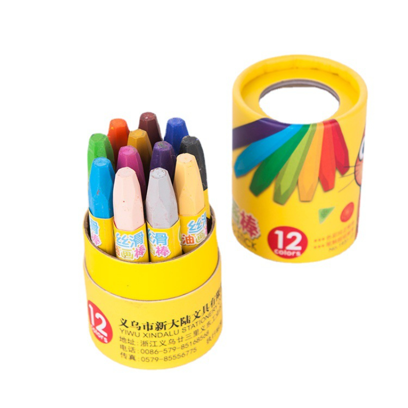 %E3%80%90Must-have%E3%80%9112/18/24%20Color%20Oil%20Pastel%20Crayons%20Children%20Baby%20Graffiti%20Soft%20Oil%20Paint%20Brush%20Barrel%20School%20Art%20Drawing%20Stationery%20-%20Image%203