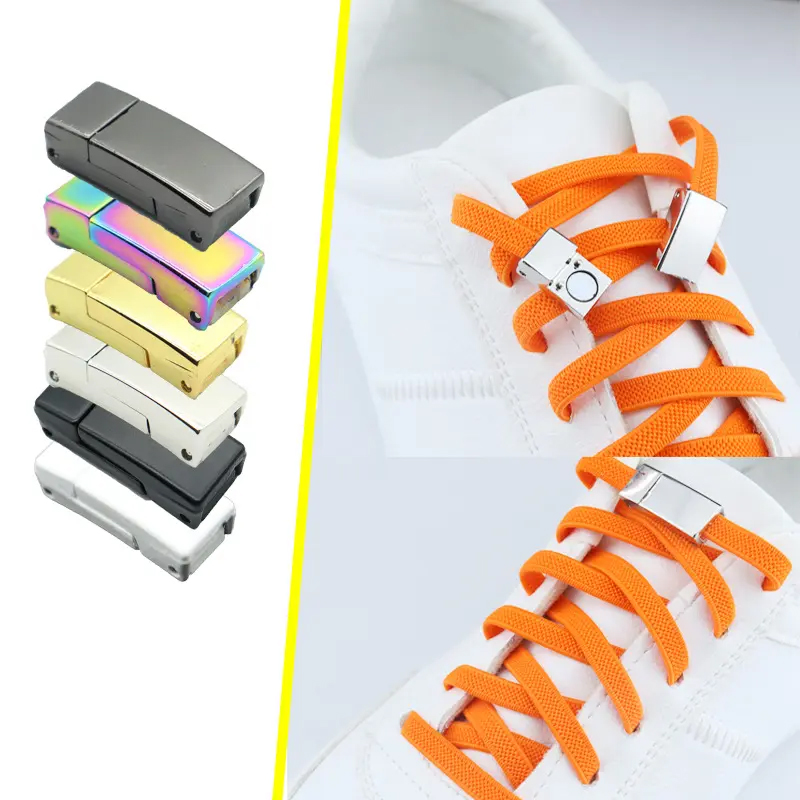 Dây giày 6mm khóa nam châm mẫu mới Cho giày cổ Thấp