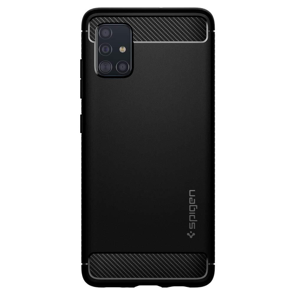 Ốp cho Samsung Galaxy A51 Rugged Armor - Chính hãng Spigen