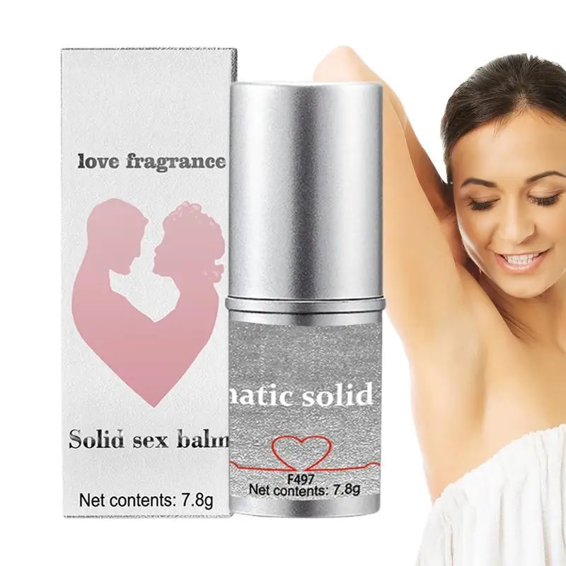 【Shop the Look】 Woman Man Body Pheromone Perfume Solid Long Lasting Fragrance Deodorant Portable Solid Perfume Cologne Fragrance