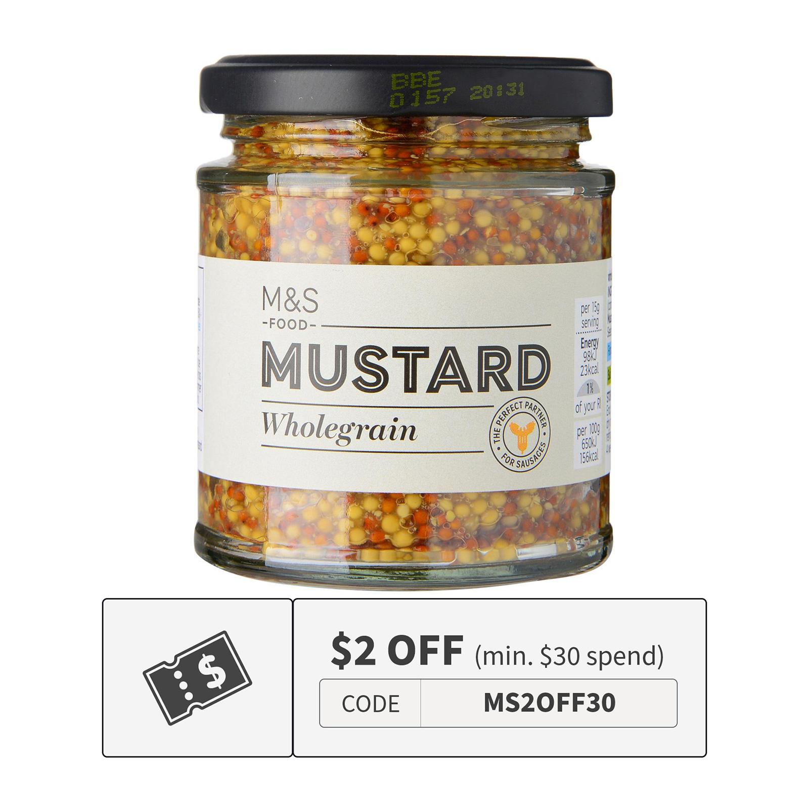 Traditional British Wholegrain Mustard by Marks & Spencer Lazada