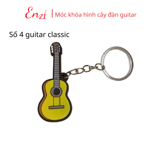 Móc chìa khoá hình cây đàn guitar giá rẻ