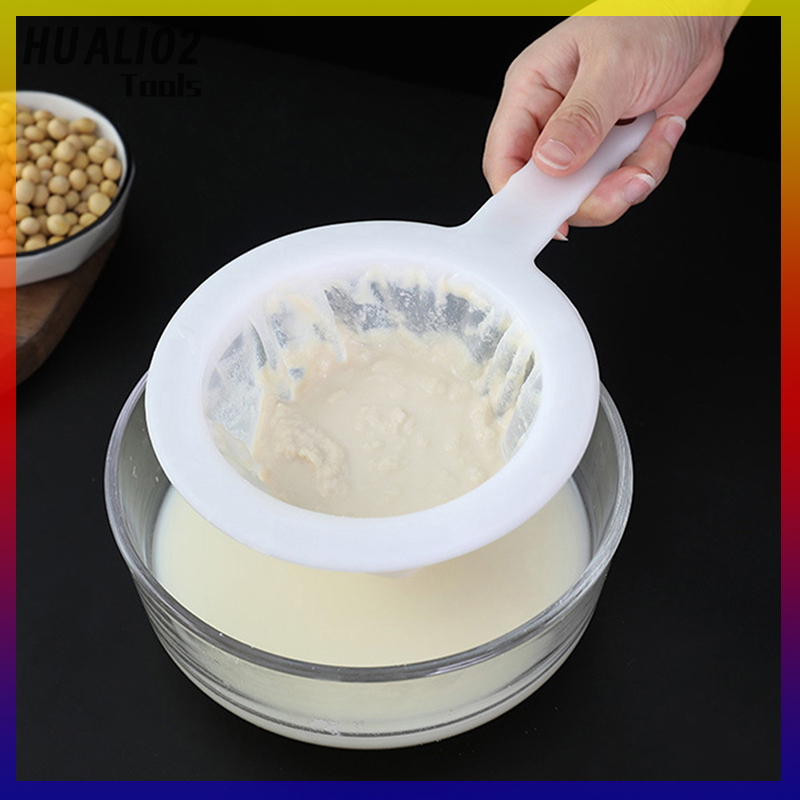 Set 6 Filtri In Nylon Per Alimenti | Maglie 80/100/120/200/300/400 Mesh | Per Latte, Succhi, Caffè, Vino - Con Manico, Facili Da Pulire - Foto 12