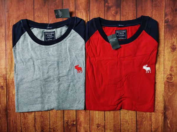 Áo thun phối tay Abercrombie