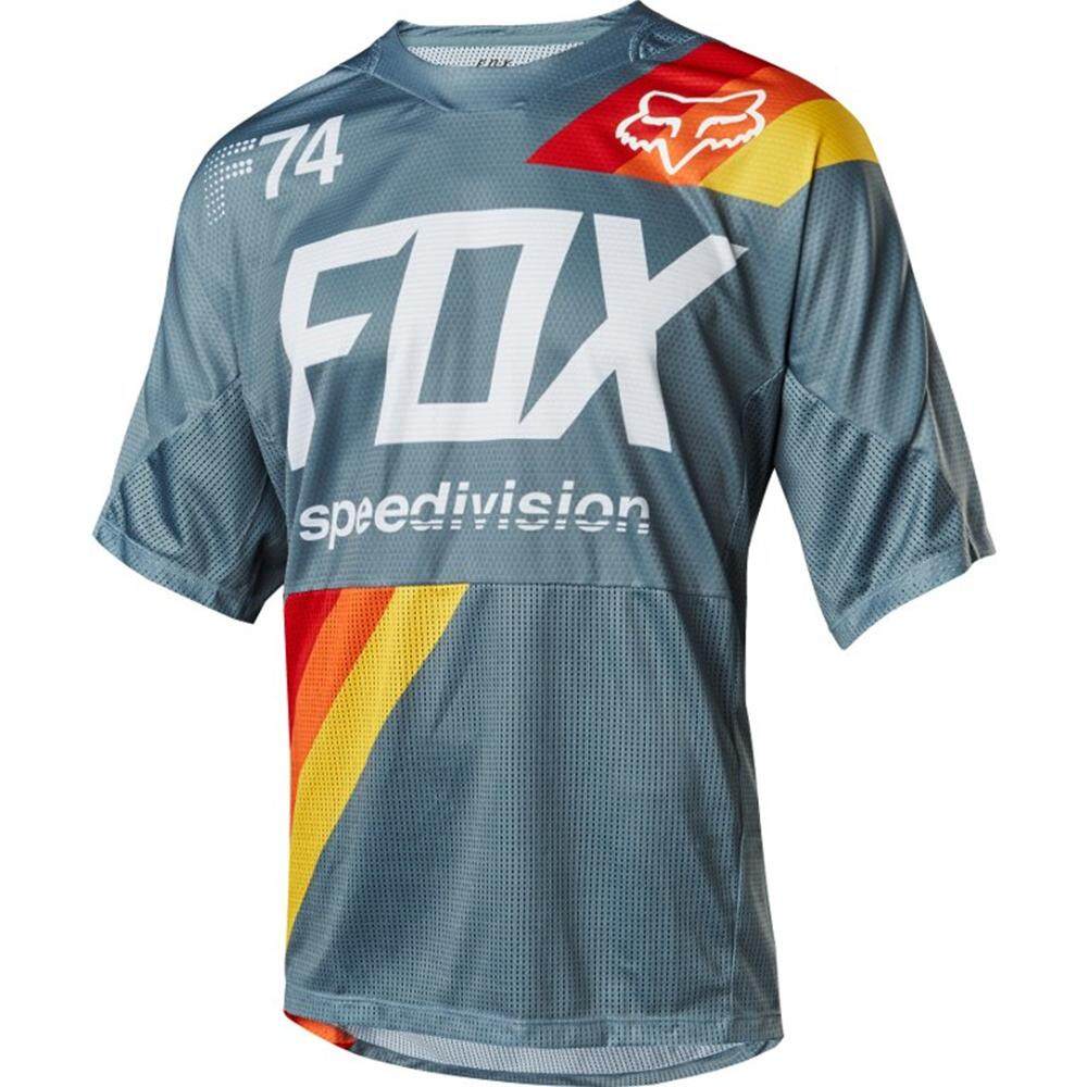 Pro Men Short Sleeve Bicycle Bike Riding Shirt Motocross Jersey Dirt Bike Riding Top Quick Dry Moto Mountain Bike Cycling Jersey MTB Bike Riders Gear