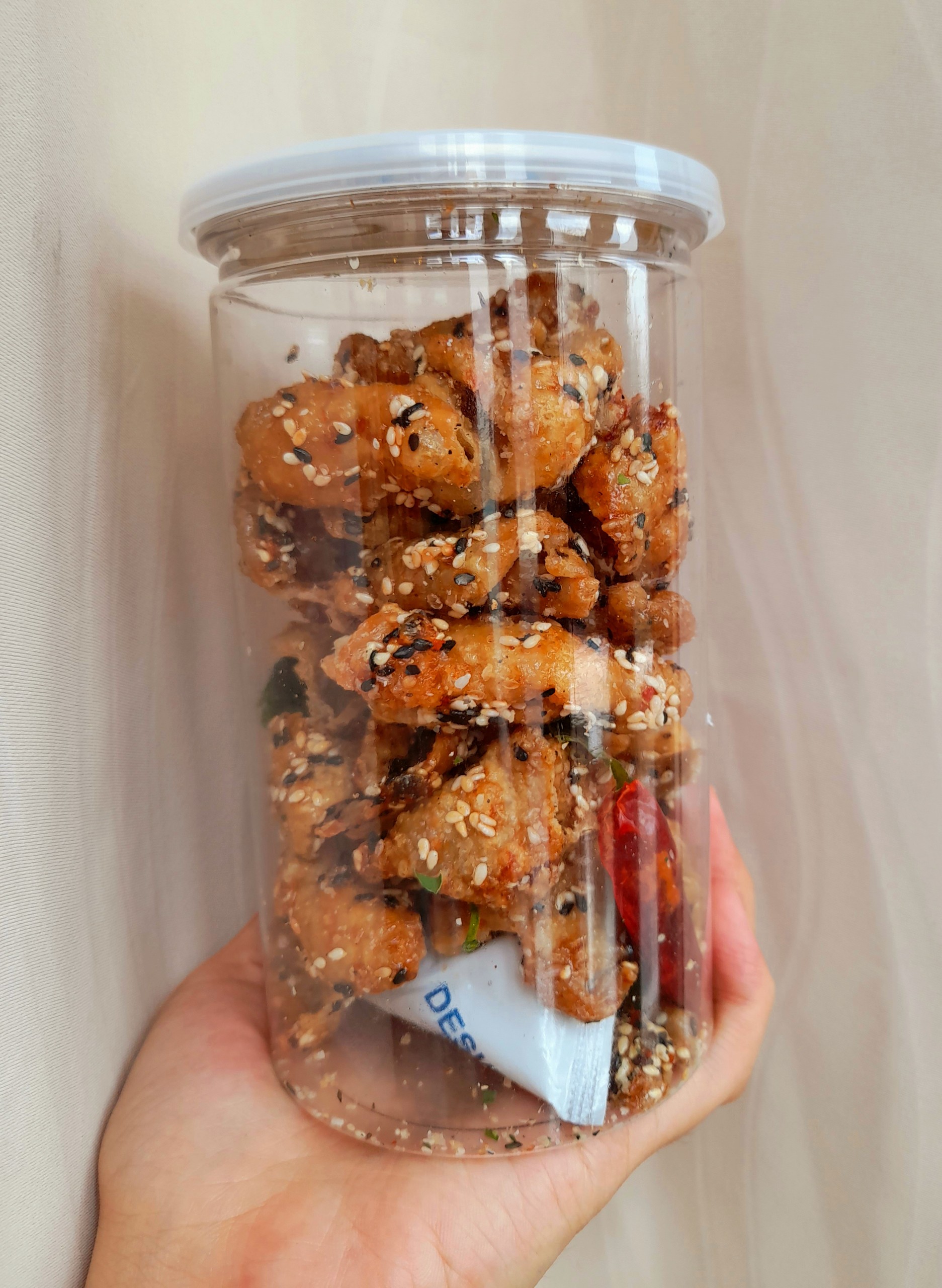200G DA GÀ SẤY GIÒN SỐT CHANH DÂY