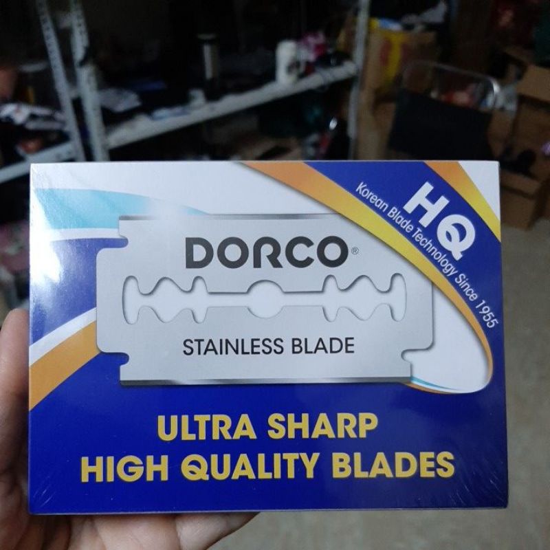 Dao lam dorco xanh vỉ 100 lưỡi