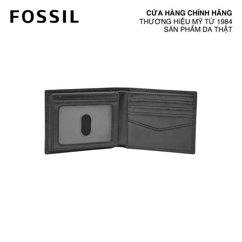 Ví da nam Fossil Ryan Wallet ML3729001- đen