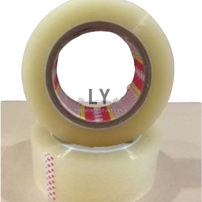 Cuộn băng keo trong 200yds rộng 4.8cm