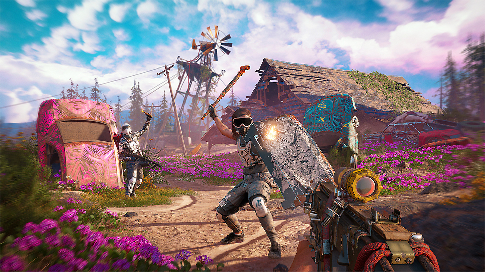 Đĩa Game Ps4 FarCry New Dawn