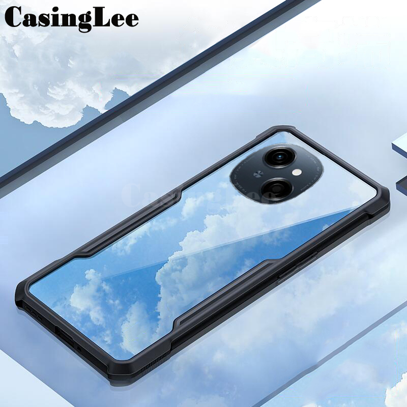 For Tecno Spark Go 1 Case Transparent Clear Air Protector Soft Frame Hard Shockproof Armor For ( Tecno Spark Go 1 ) Back cover Phone Cases