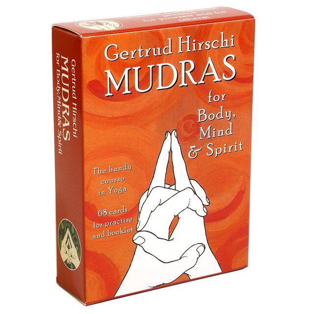 Mudras For Body Mind And Spirit The Handy Course In Yoga With 68 Cards For Practice Cards Tarot Oracle Card Deck