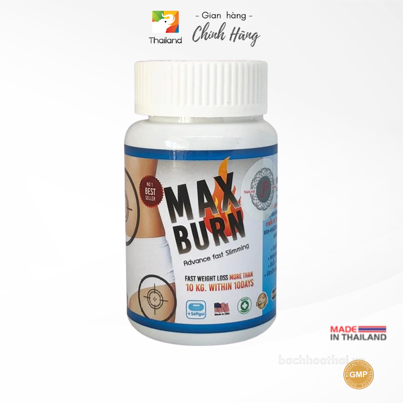 Đối cháy chất béo Max Burn Advance Fast Slimming Thái Lan