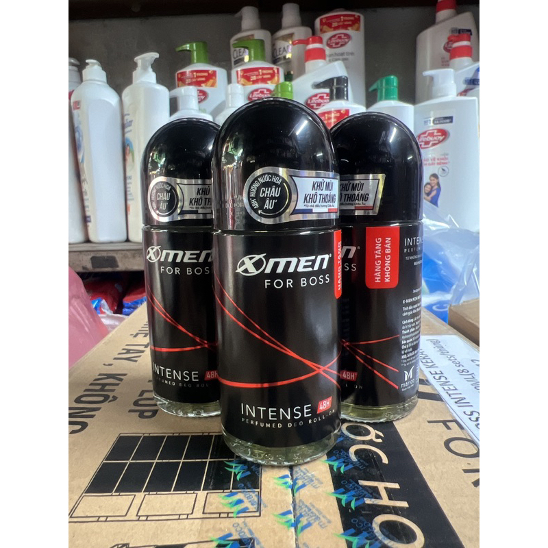 Combo Xịt 150ml+Lăn 40ml XMEN FOR BOSS INTENSE