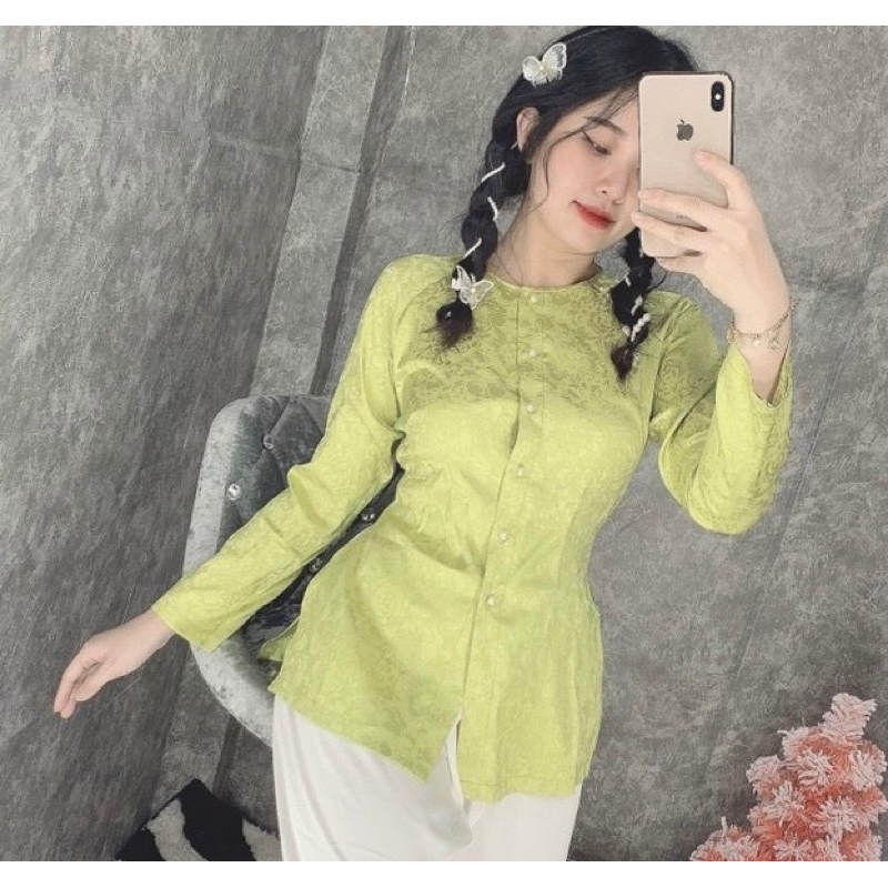 Đồ Lam Đi Chùa # Bà Ba Lụa Siêu Mát