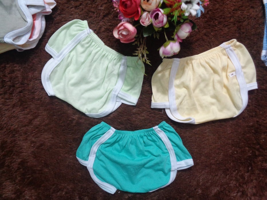 COMBO 10 Quần đùi cotton mềm mịn cho bé 2 - 17kg