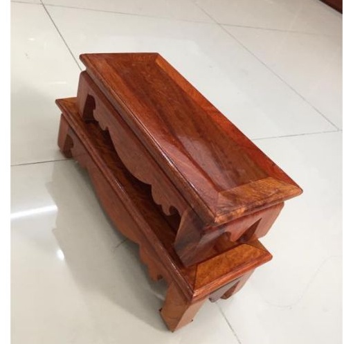 Đế kê khung ảnh thờ gỗ hương 30cm