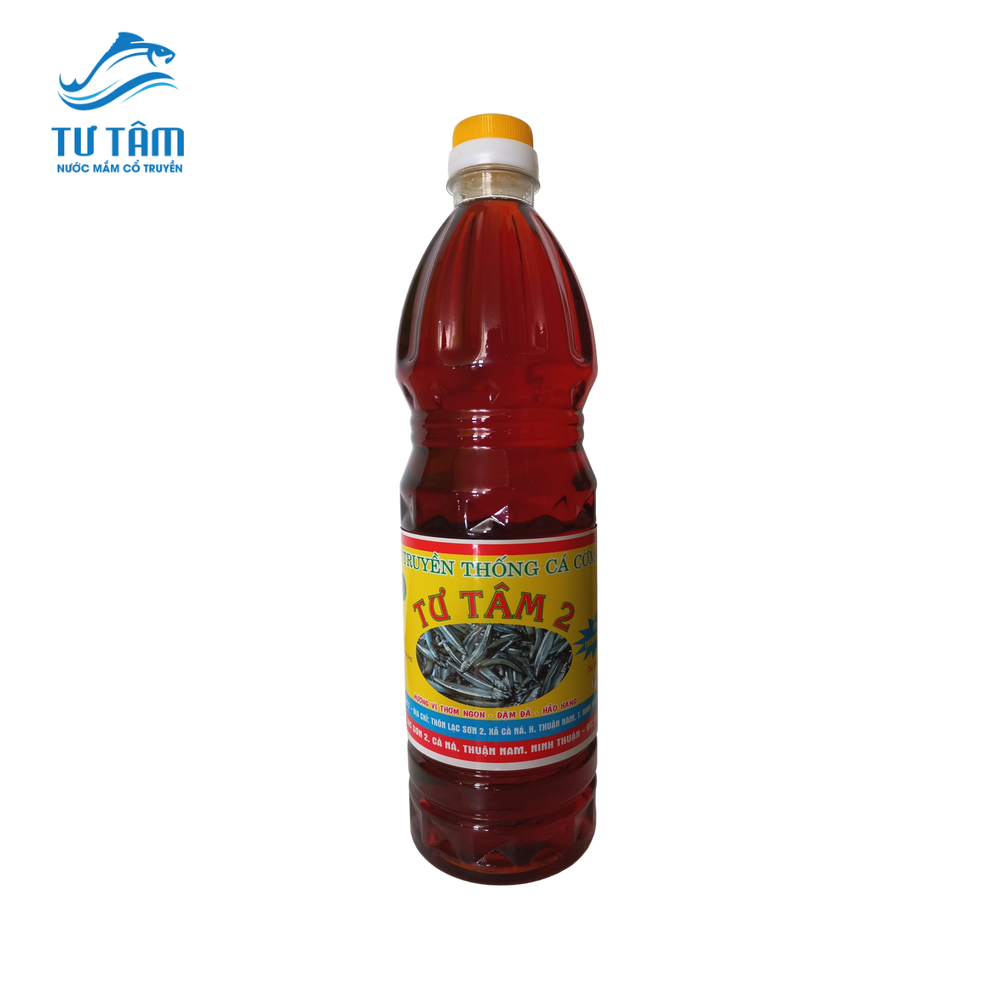 Nước mắm cá cơm cà ná tư tâm chai 1 l