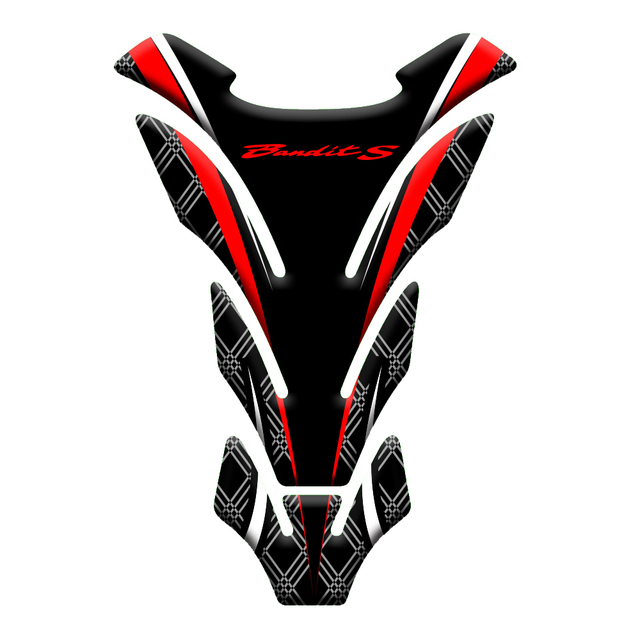 NEW 【Too much love!】3d Motorcycle Tank Pad Gel Protector Sticker Bandit Tankpad Case For Suzuki Bandit 600 650 1200 1250 650s 600s Abs. 