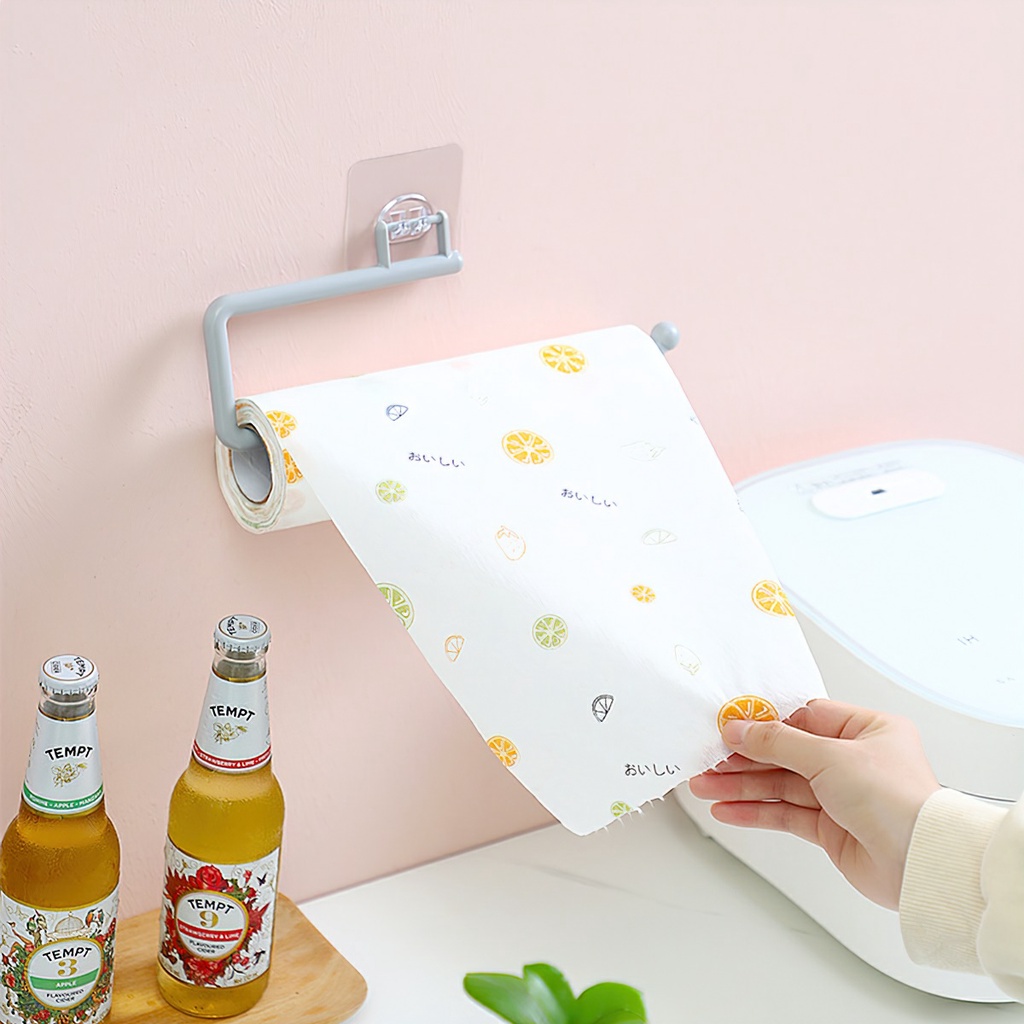 Giá treo cuộn khăn giấy tiện lợi chuyên dụng cho nhà bếp / nhà tắm -Aeneas Shop